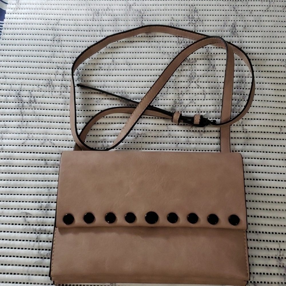 KATE & ALEX

Blush Pink Adjustable Crossbody Bag